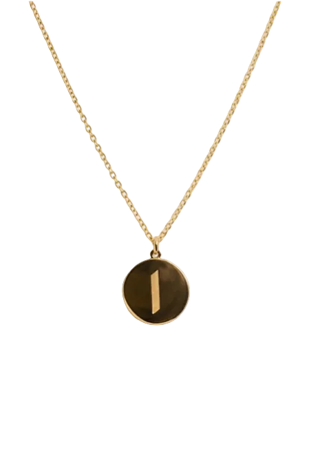 Arabic letter necklace أ